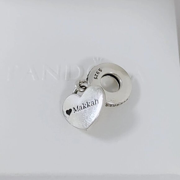 Pandora Love Makkah City Exclusive Dangle Charm S925 Sterling Silver Pendant - Picture 4 of 5